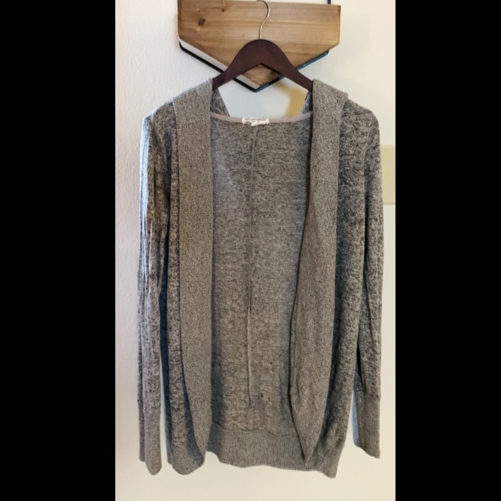 Gray Grayson Threads Hooded Cardigan